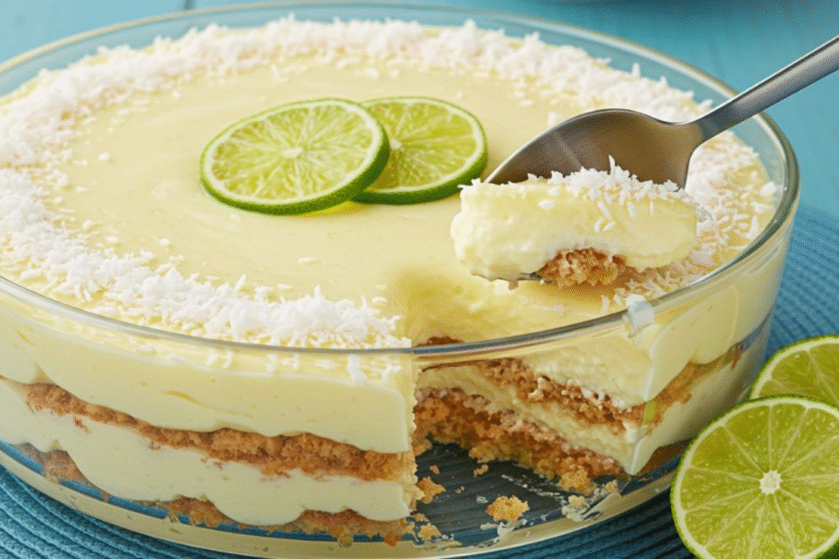 Pavê de Limão com Chocolate Branco: 3 Camadas de Sabor que Vendem como Doces Finos