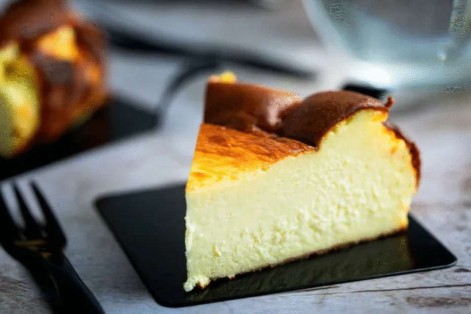 Torta Basca Perfeita: 5 Segredos para uma Receita que Parece de Confeitaria