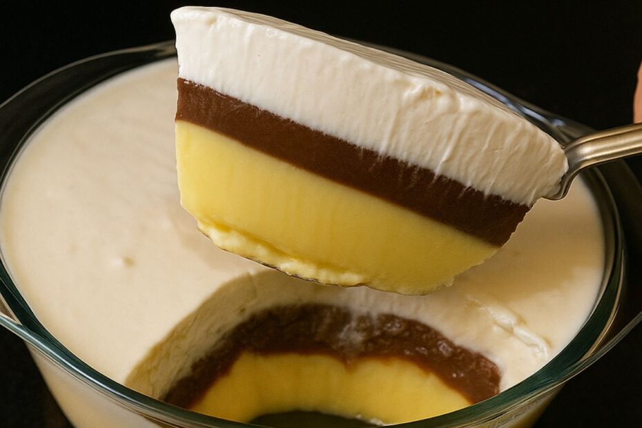 Sobremesa de 3 Camadas em 30 Minutos: Receita que Custa R$20 e Parece de Confeitaria Premium