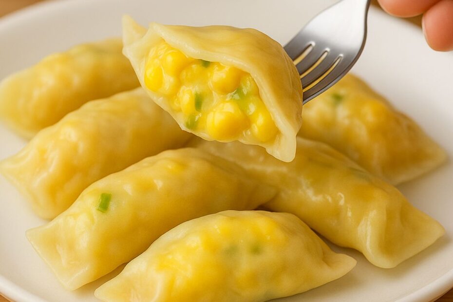 Dumpling Asiático Recheado com Milho e Cebolinha: 4 Segredos de Mestre