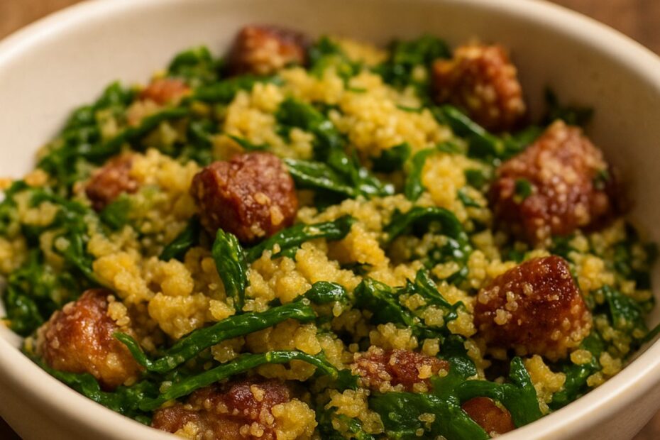 Farofa de Couve Perfeita em 5 Minutos: Acompanhamento que Vale Ouro