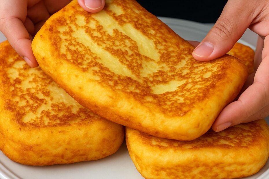 Pão Recheado com Queijo na Frigideira em 15 Minutos: Receita Econômica que Parece de Padaria Premium
