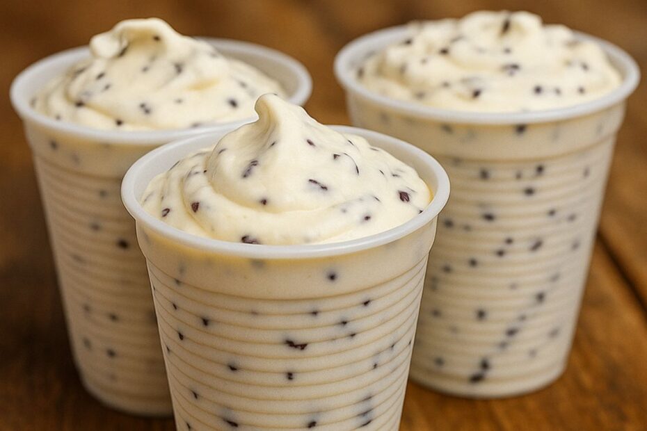 Sorvete de Flocos Caseiro no Copo Descartável em 5 Minutos: Receita que Custa R$2 e Parece de Sorveteria