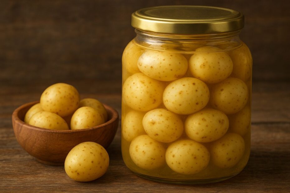 7 Passos Para Fazer Batatinha Em Conserva Perfeita em Casa