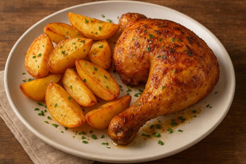 3 Truques Infalíveis para o Melhor Frango e Batatas do Seu Forno